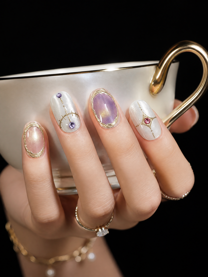 Selene’s Ethereal Codex | LUMlix Haute Nail
