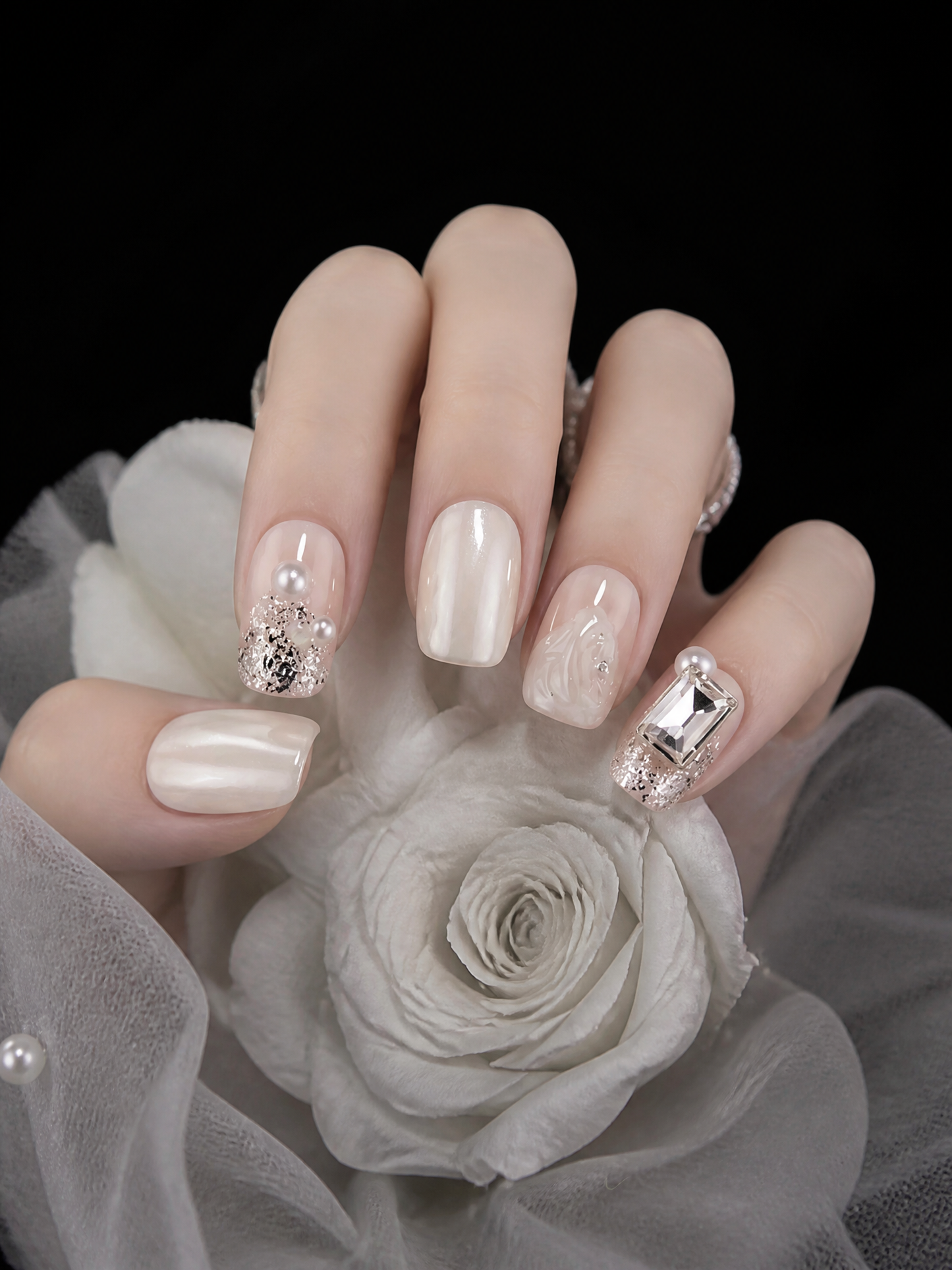 Diamond Cascade| LUMlix Haute Nail