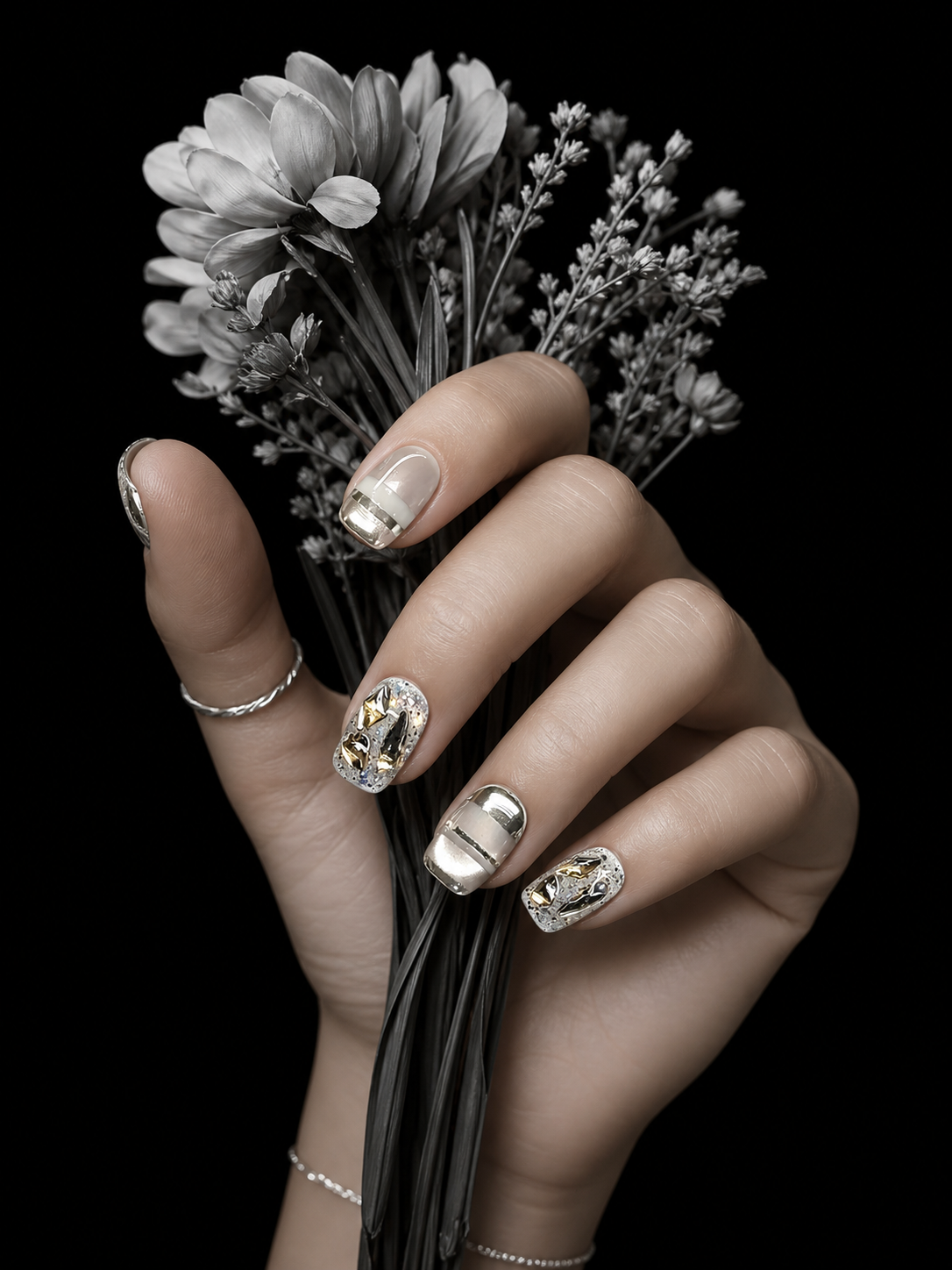 Liquid Metal Muse | LUMlix Haute Nail