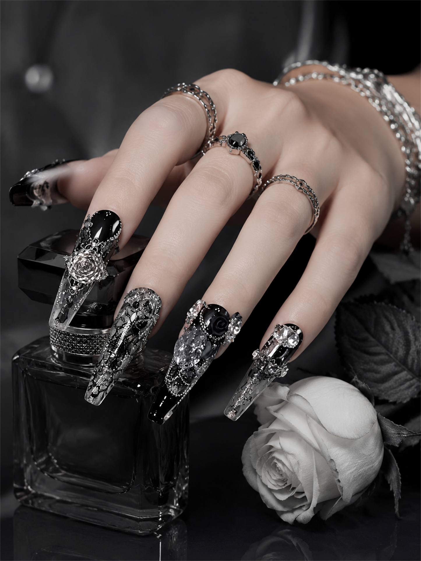 Murmure d'Encre | LUMlix Haute Nail