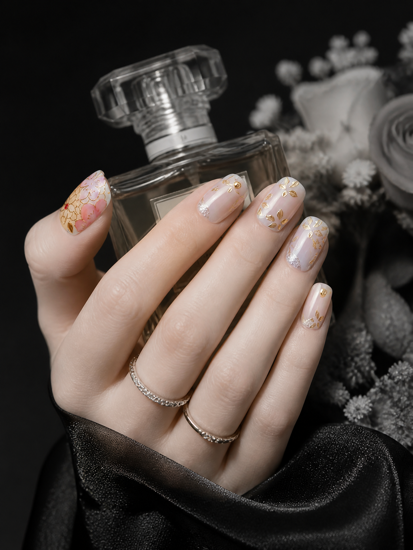 Porcelain Glow | LUMlix Haute Nail