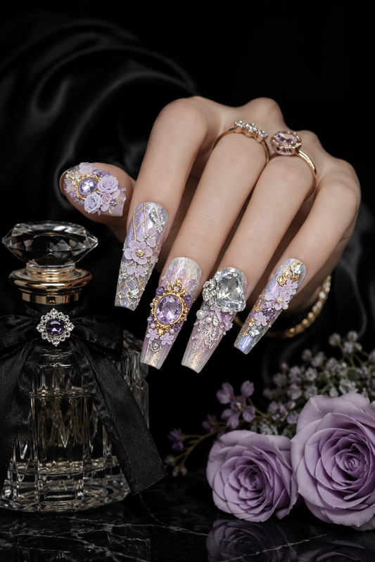 Violet Reverie | LUMlix Haute Nail