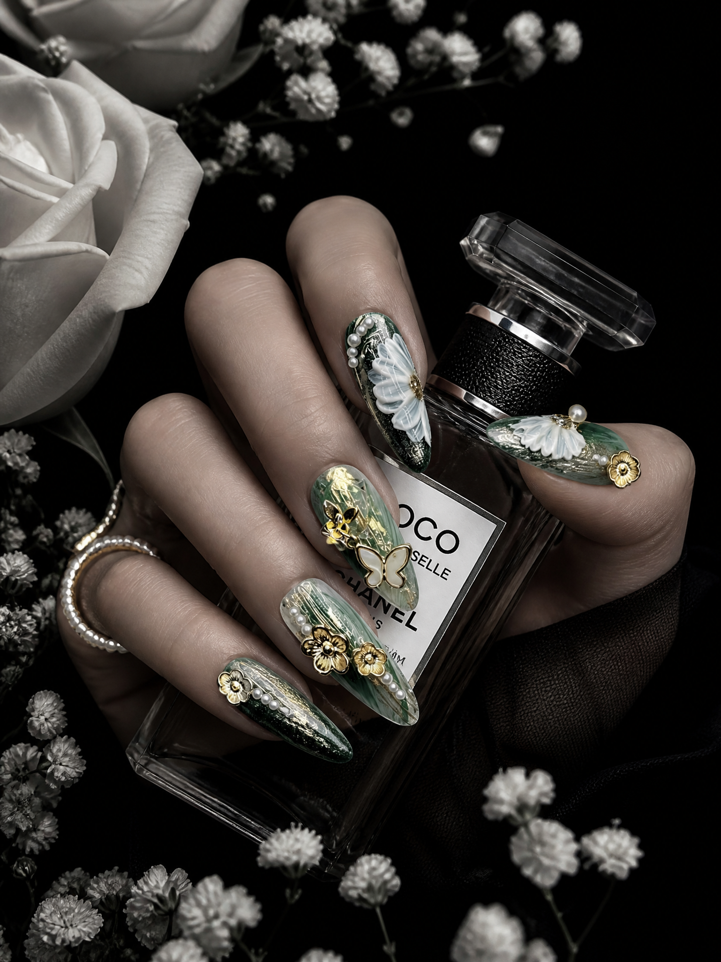 Gilded Forest Nymph | LUMlix Haute Nail