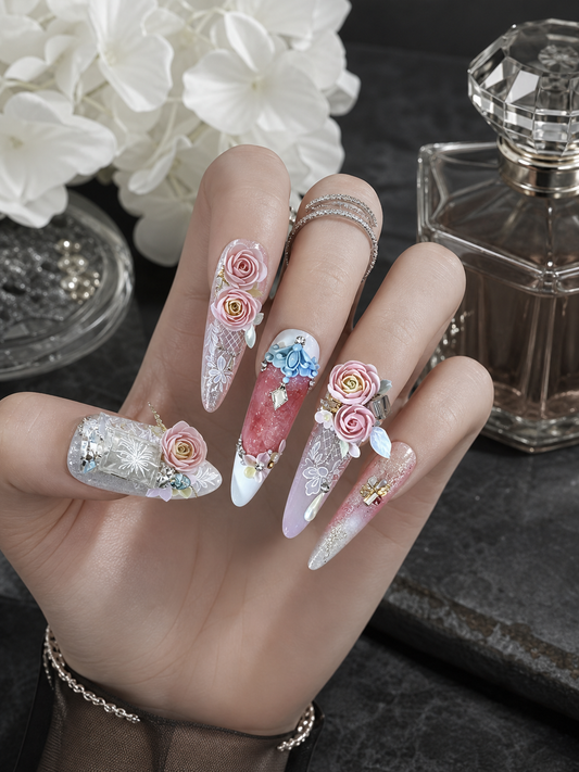 Roseate Reverie | LUMlix Haute Nail