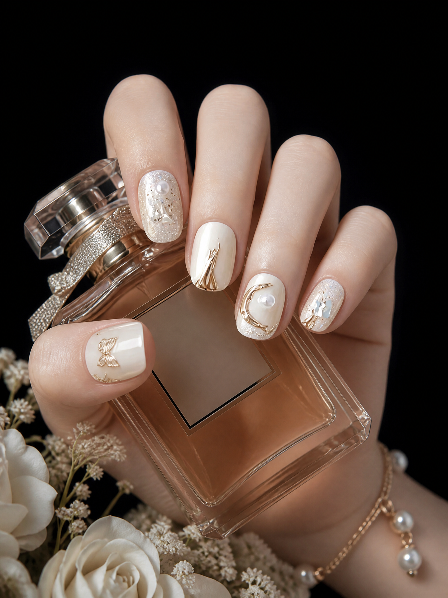 Ivory Whisper | LUMlix Haute Nail