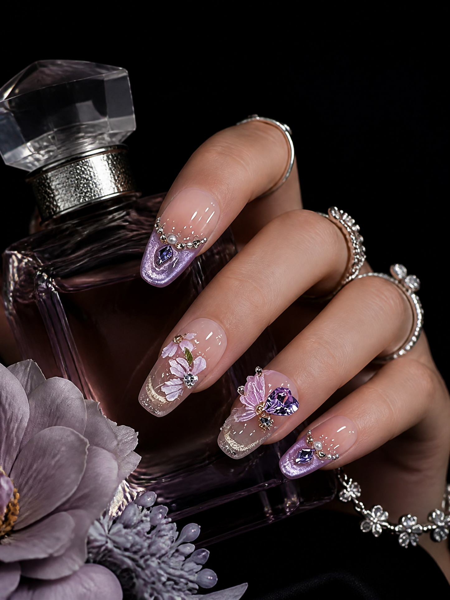 Violet Twilight | LUMlix Haute Nail