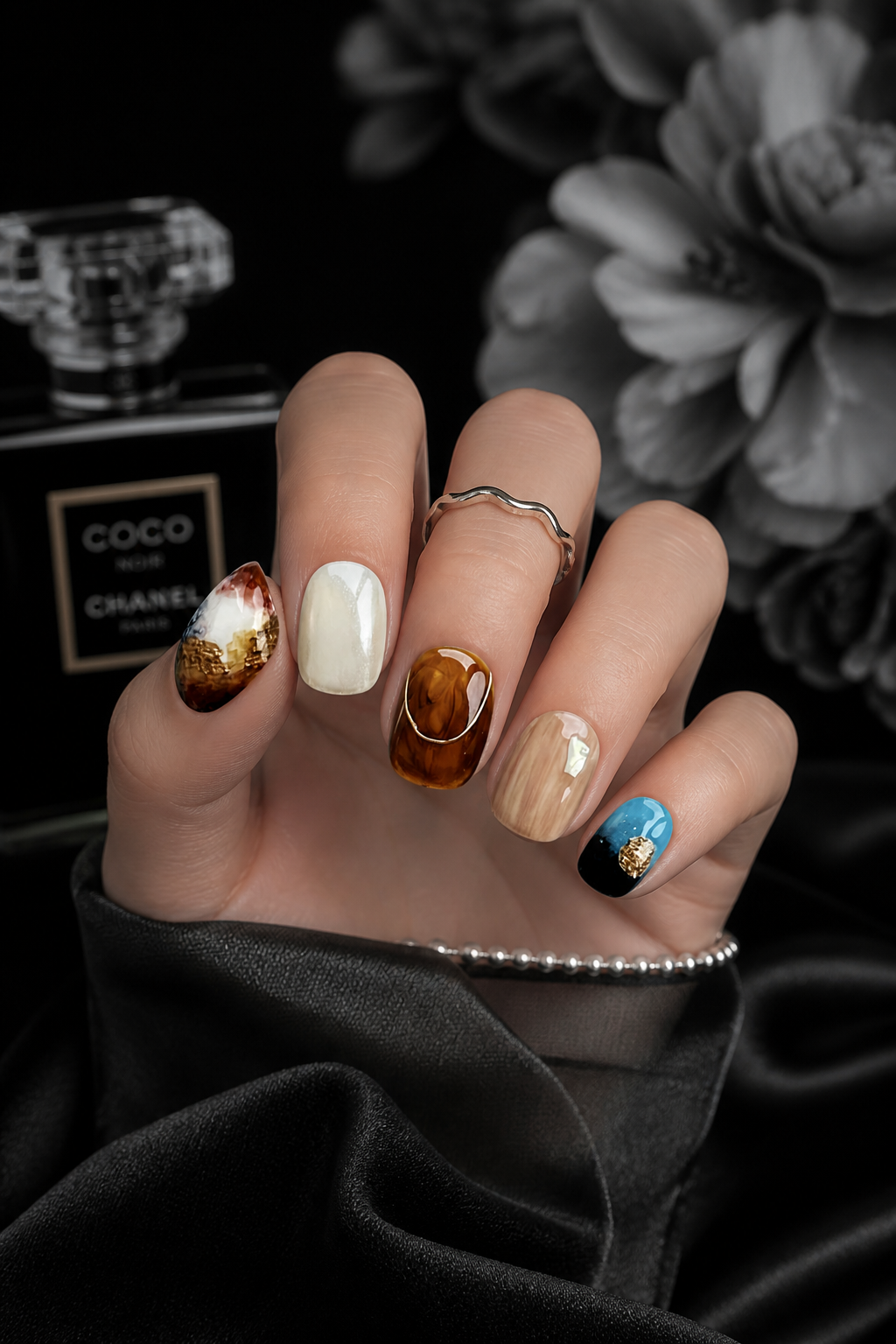 Amber Nebula | LUMlix Haute Nail