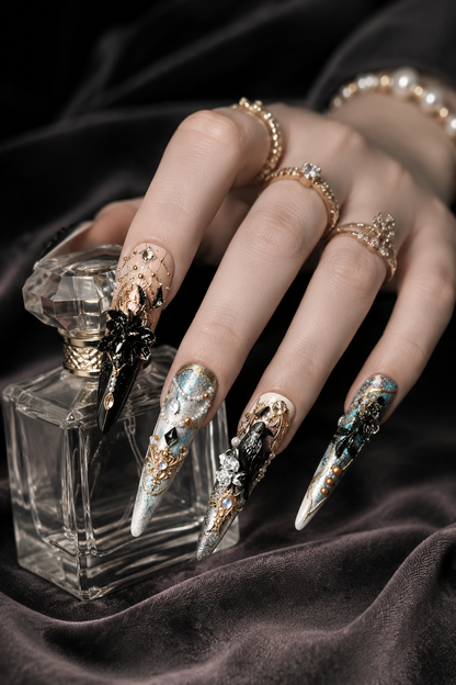 Raven's Nocturne | LUMlix Haute Nail