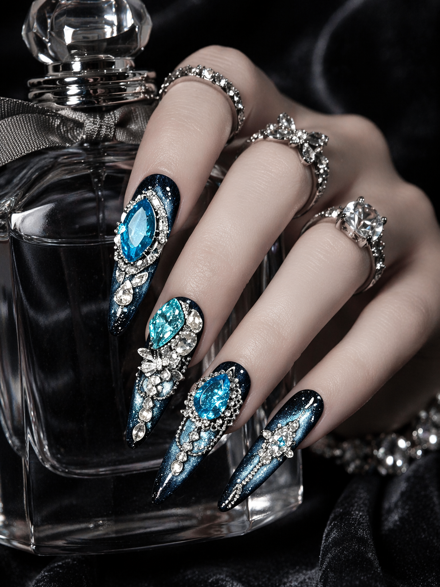 Celestial Azure | LUMlix Haute Nail