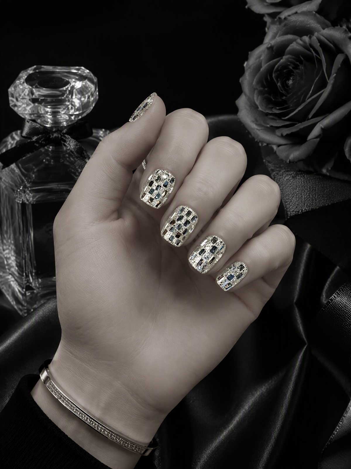 Disco Mosaic Mirror | LUMlix Haute Nail