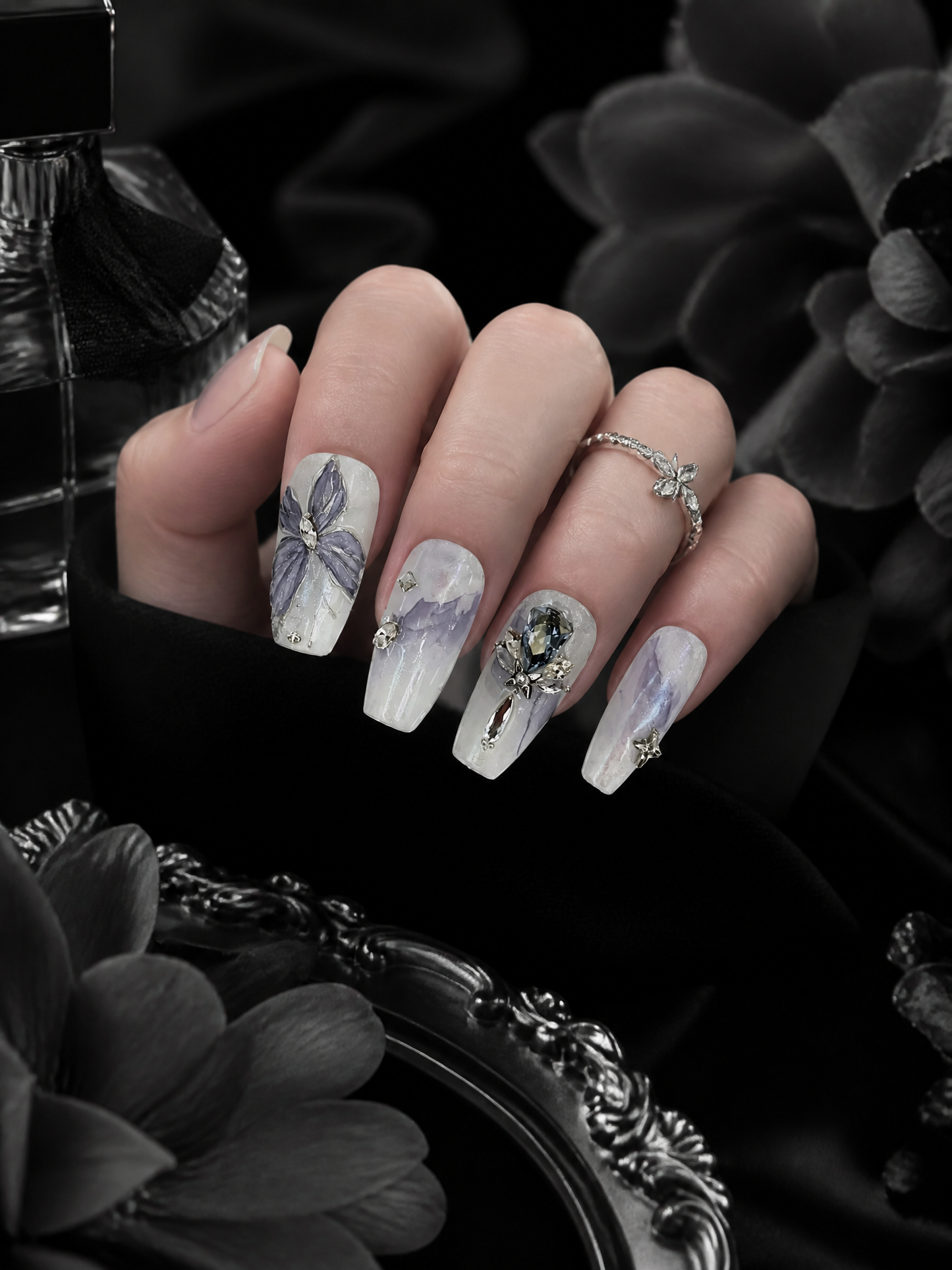 Psyche's Ethereal Metamorphosis | LUMlix Haute Nail