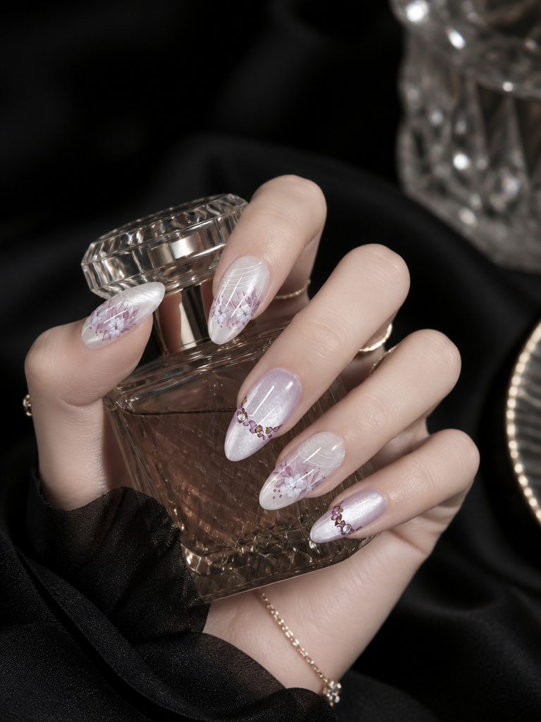 Gilded Bloom | LUMlix Haute Nail