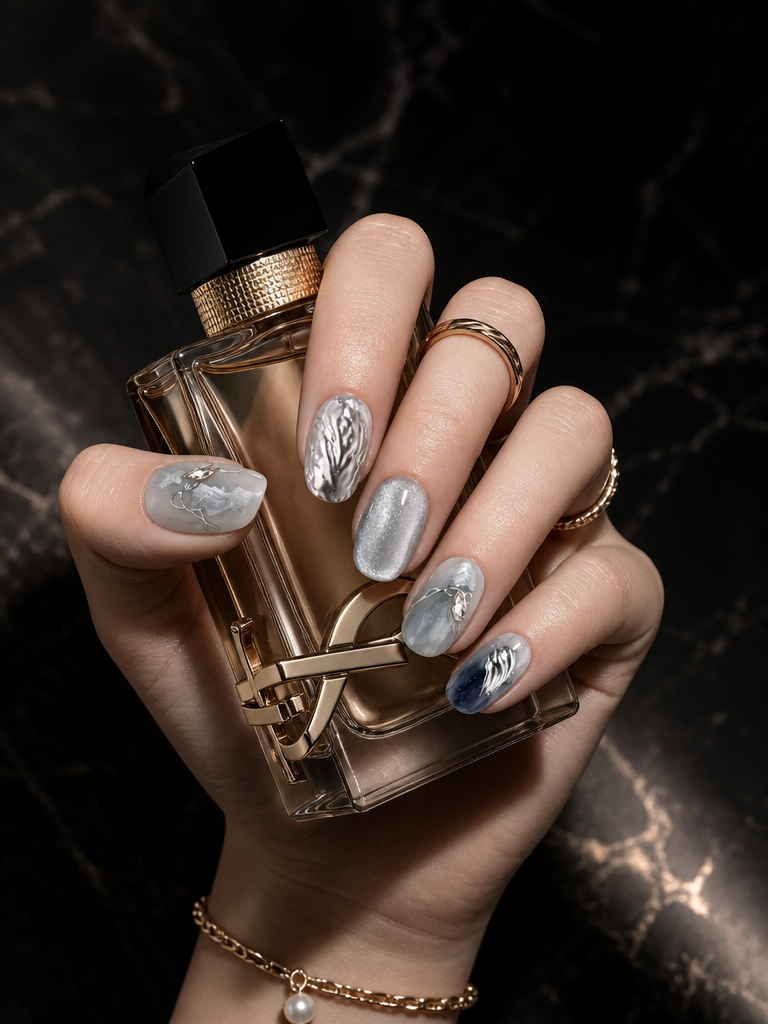 Selene's Liquid Moon | LUMlix Haute Nail