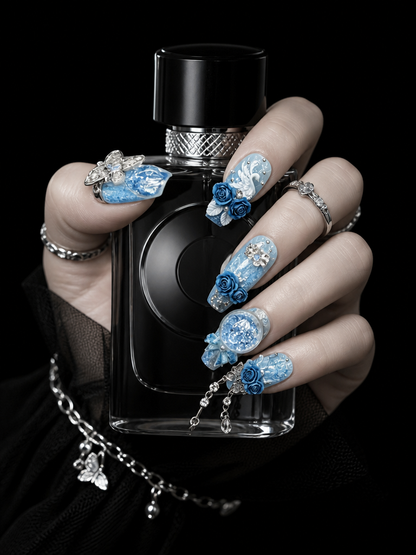 Azure Swan | LUMlix Haute Nail