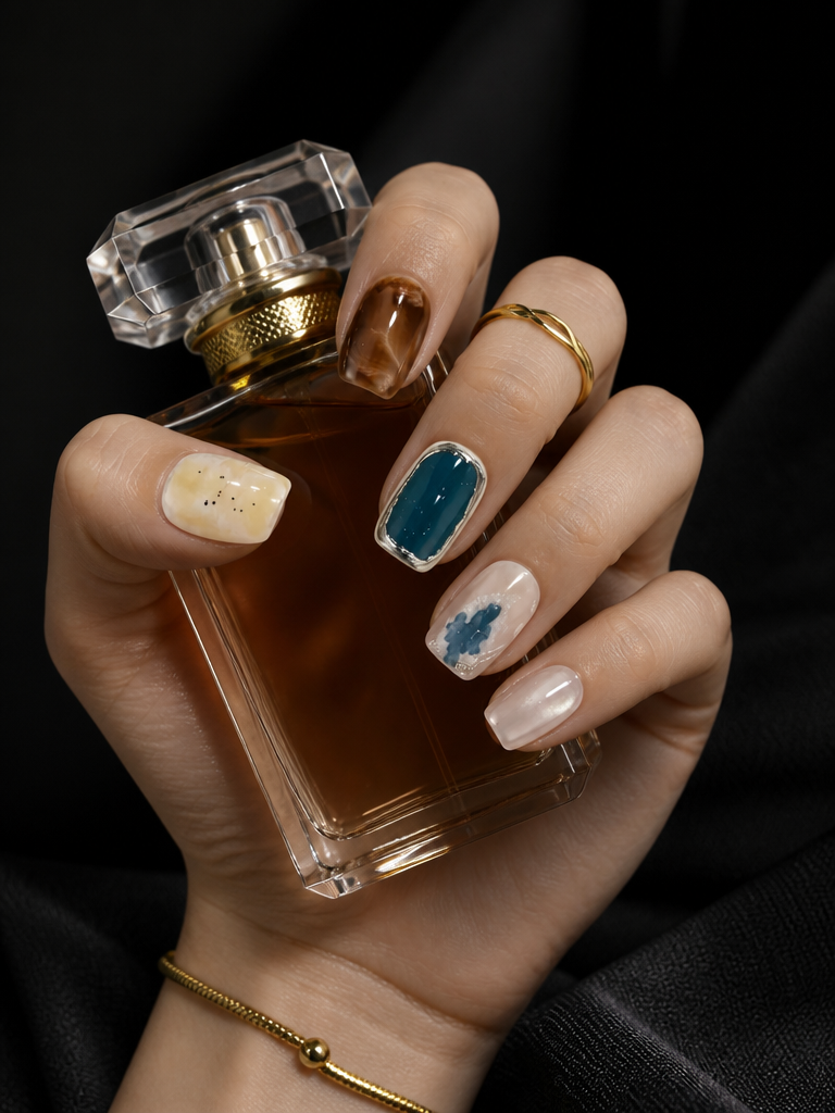 Gaia's Petrified Whisper | LUMlix Haute Nail