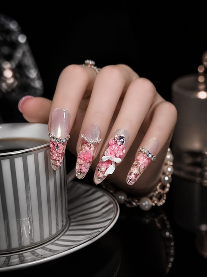 Flora's Ethereal Reverie | LUMlix Haute Nail