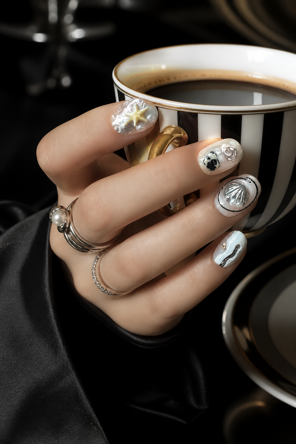 Thalassa's Tidal Memory | LUMlix Haute Nail
