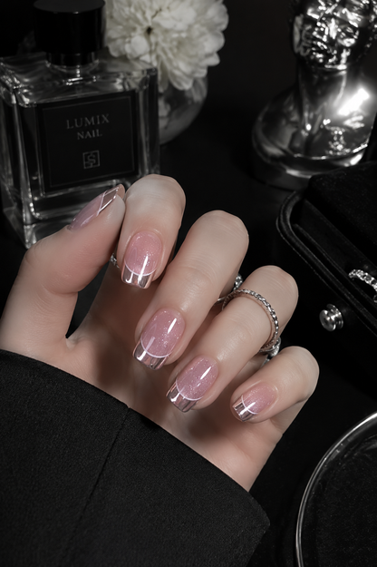 Lumière Rosée | LUMlix Haute Nail