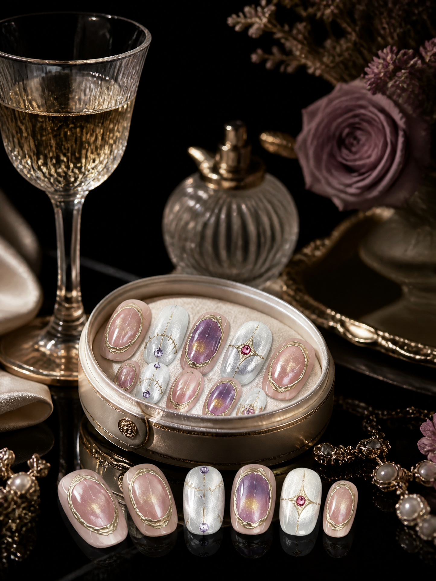 Selene’s Ethereal Codex | LUMlix Haute Nail