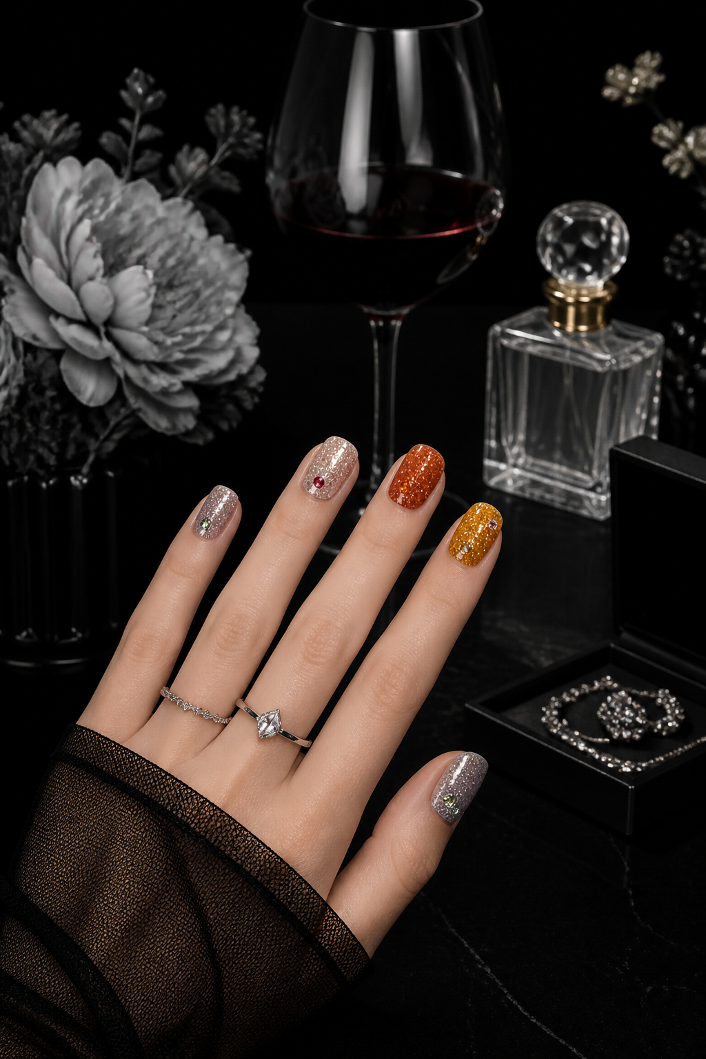 Chromatic Stardust | LUMlix Haute Nail