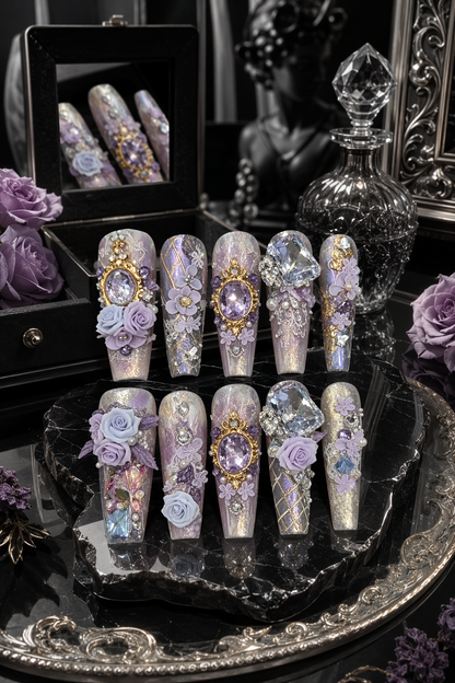 Violet Reverie | LUMlix Haute Nail