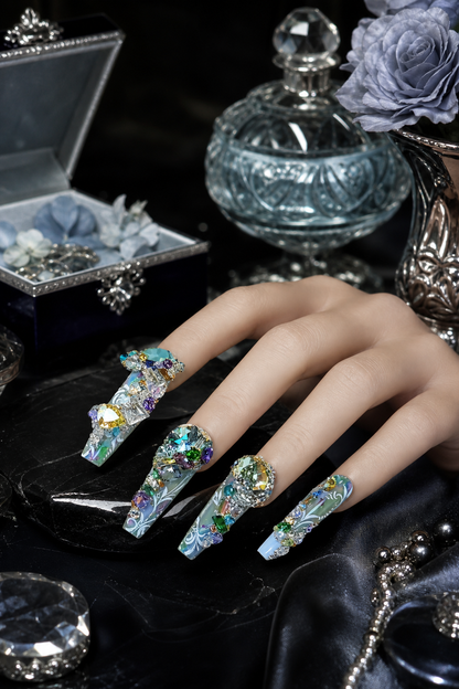 The Prism Garden's Reverie | LUMlix Haute Nail