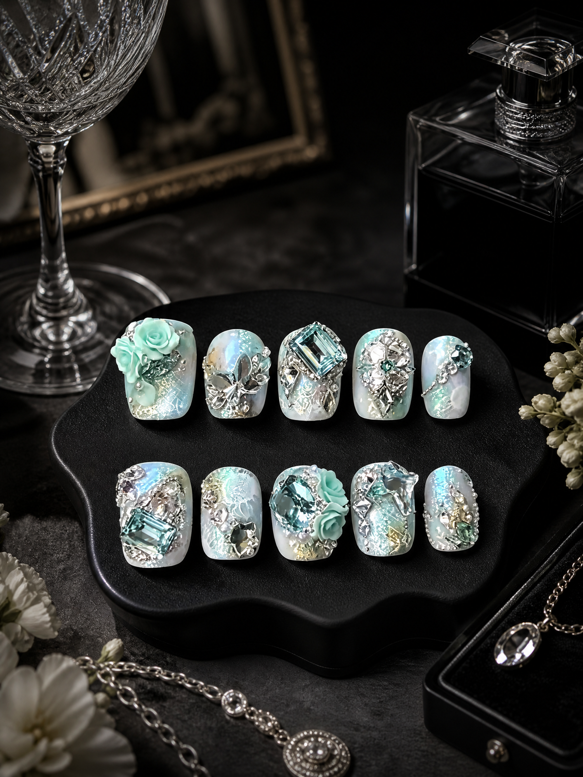 Glacial Rose | LUMlix Haute Nail