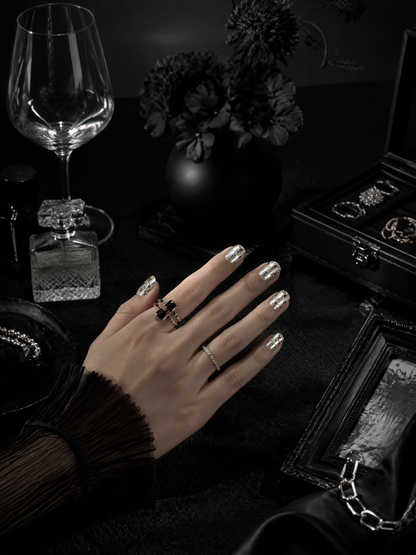 Disco Mosaic Mirror | LUMlix Haute Nail