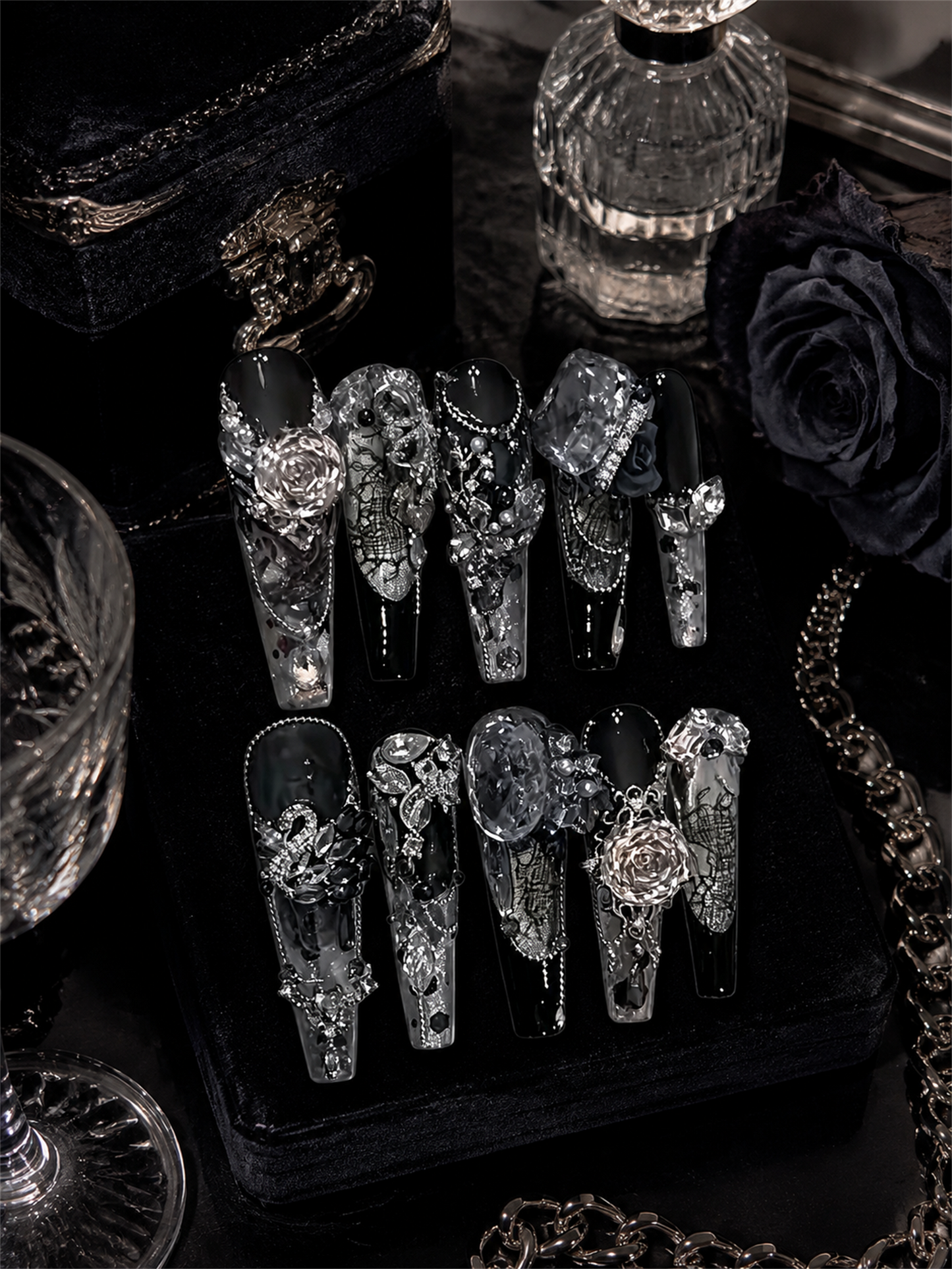 Murmure d'Encre | LUMlix Haute Nail