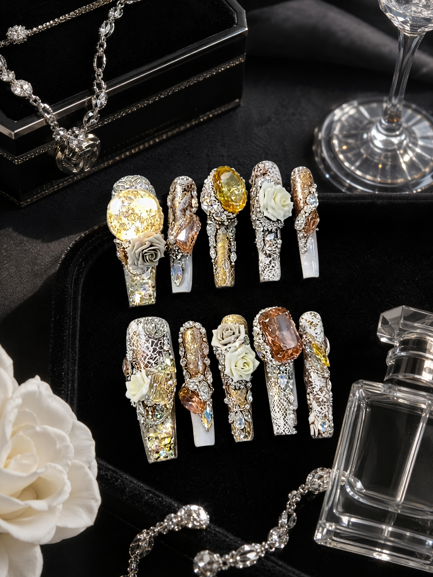 Golden Dynasty | LUMlix Haute Nail