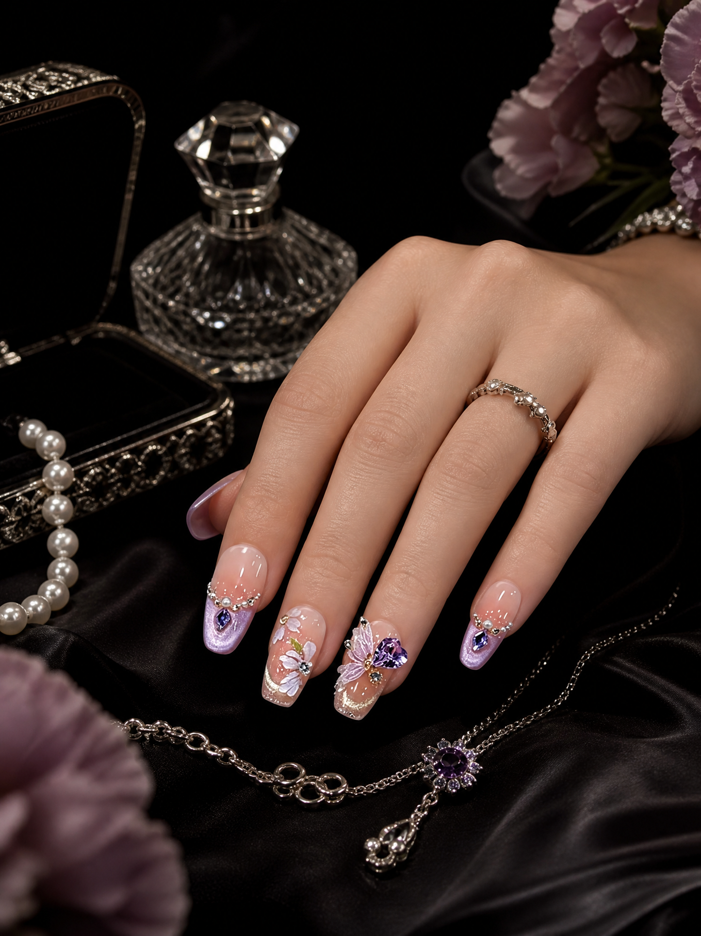 Violet Twilight | LUMlix Haute Nail