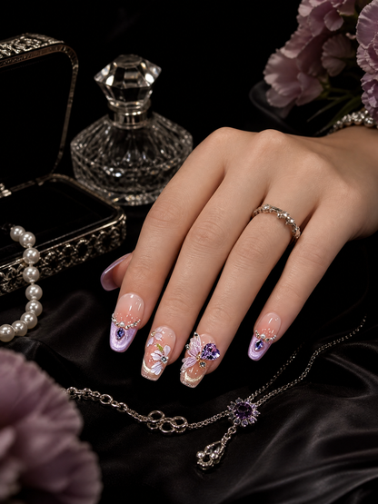 Violet Twilight | LUMlix Haute Nail