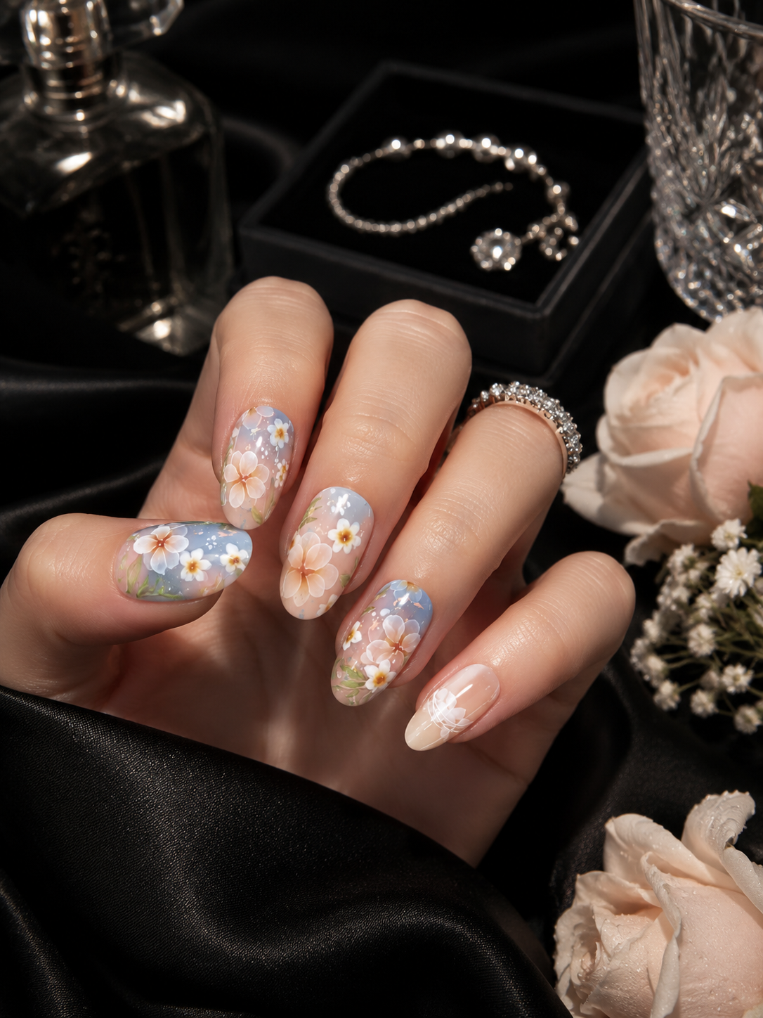 Ethereal Bloom | LUMlix Haute Nail