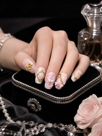 Alice’s Gilded Tea Party | LUMlix Haute Nail