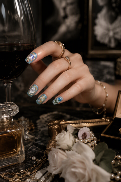 Azure Reliquary | LUMlix Haute Nail