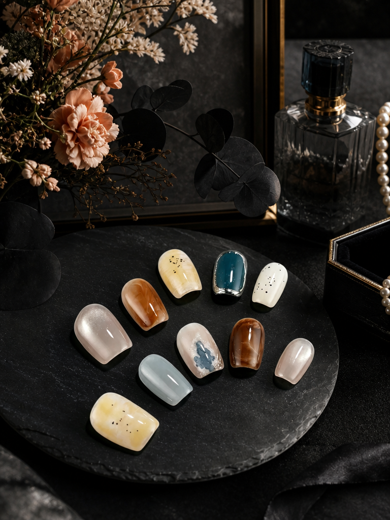 Gaia's Petrified Whisper | LUMlix Haute Nail