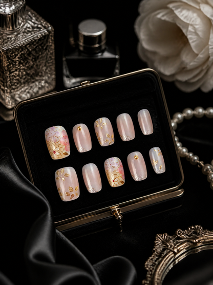 Porcelain Glow | LUMlix Haute Nail