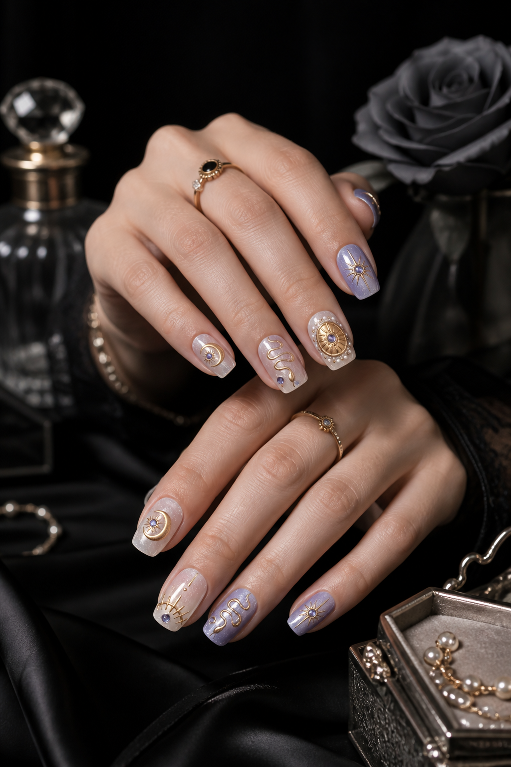 Celestial Oracle's Gaze | LUMlix Haute Nail
