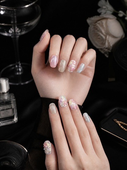 Galatea's Pearl Whisper | LUMlix Haute Nail