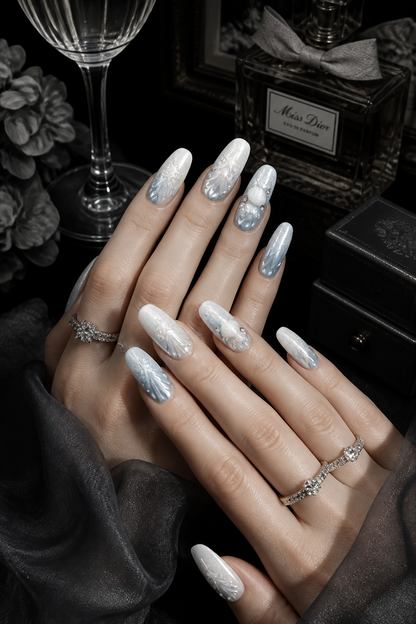 Mermaid’s Lullaby in Pearl| LUMlix Haute Nail