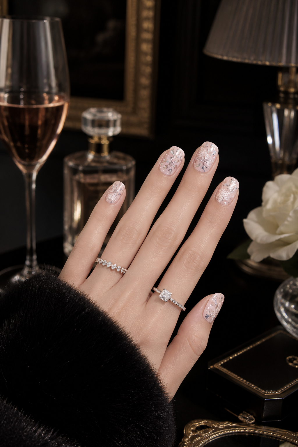 Elsa’s Frozen Reverie | LUMlix Haute Nail