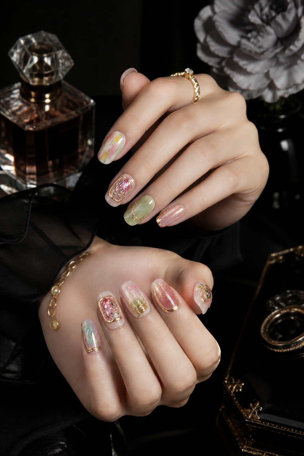 Aurora's Alchemy Garden | LUMlix Haute Nail