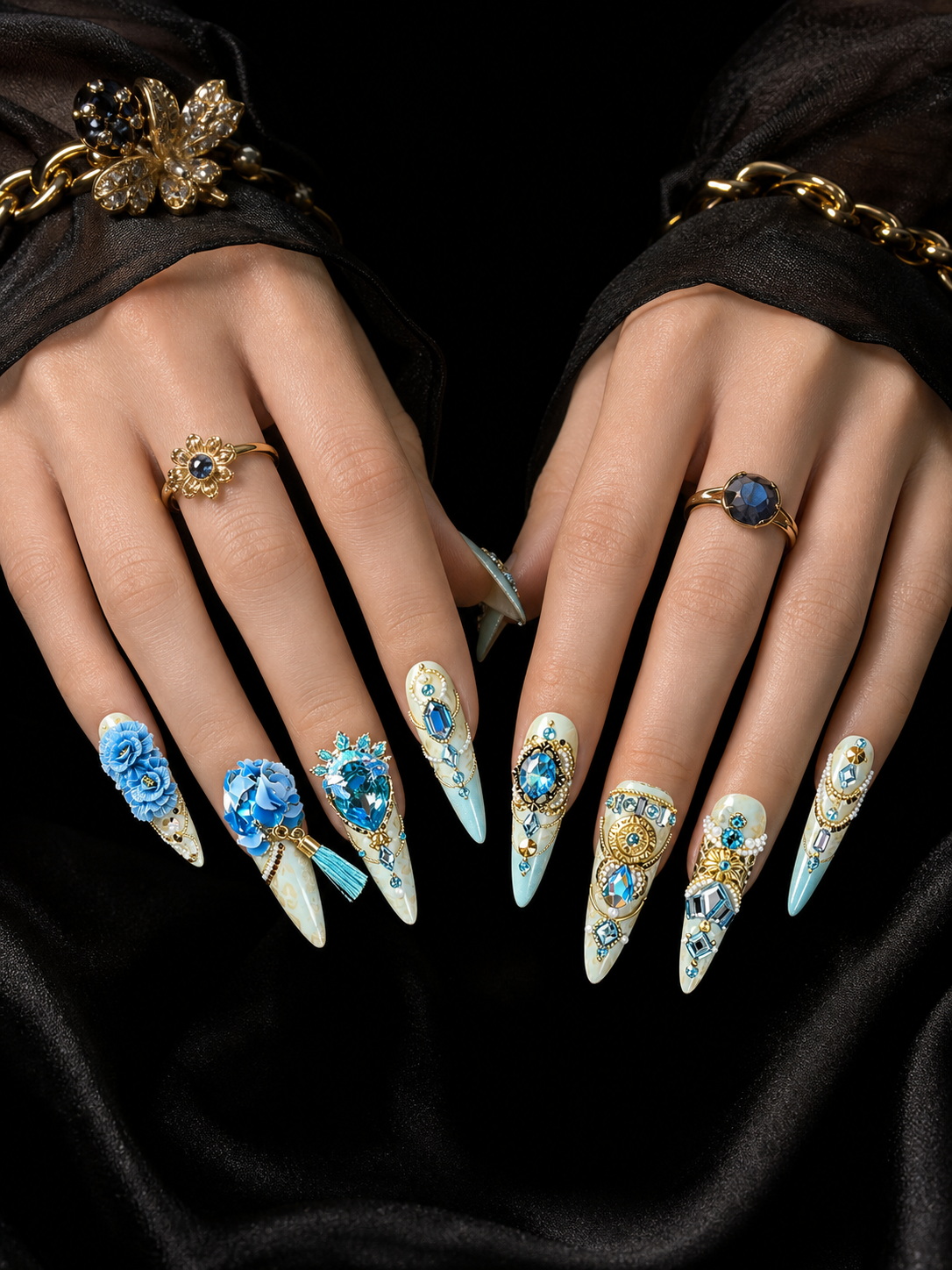 Azure Versailles | LUMlix Haute Nail