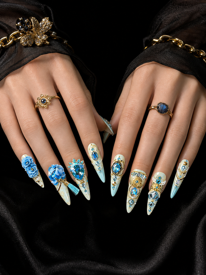 Azure Versailles | LUMlix Haute Nail