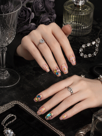 Candy Star Gem Gala | LUMlix Haute Nail