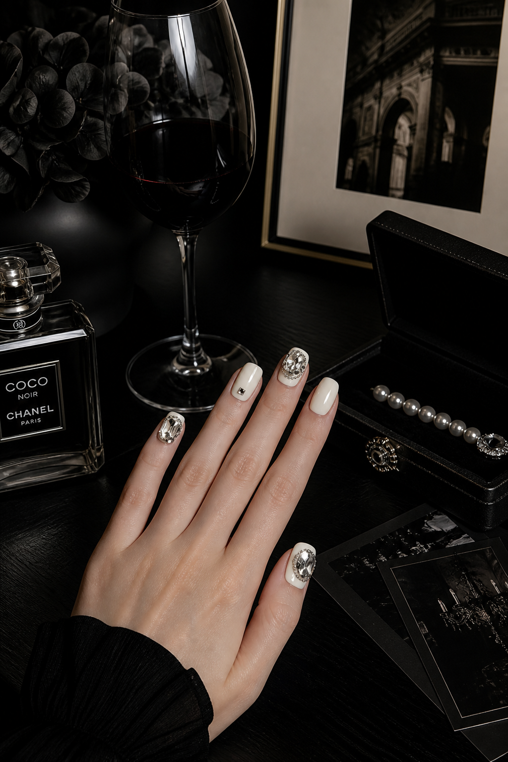 Ivory Monarch | LUMlix Haute Nail