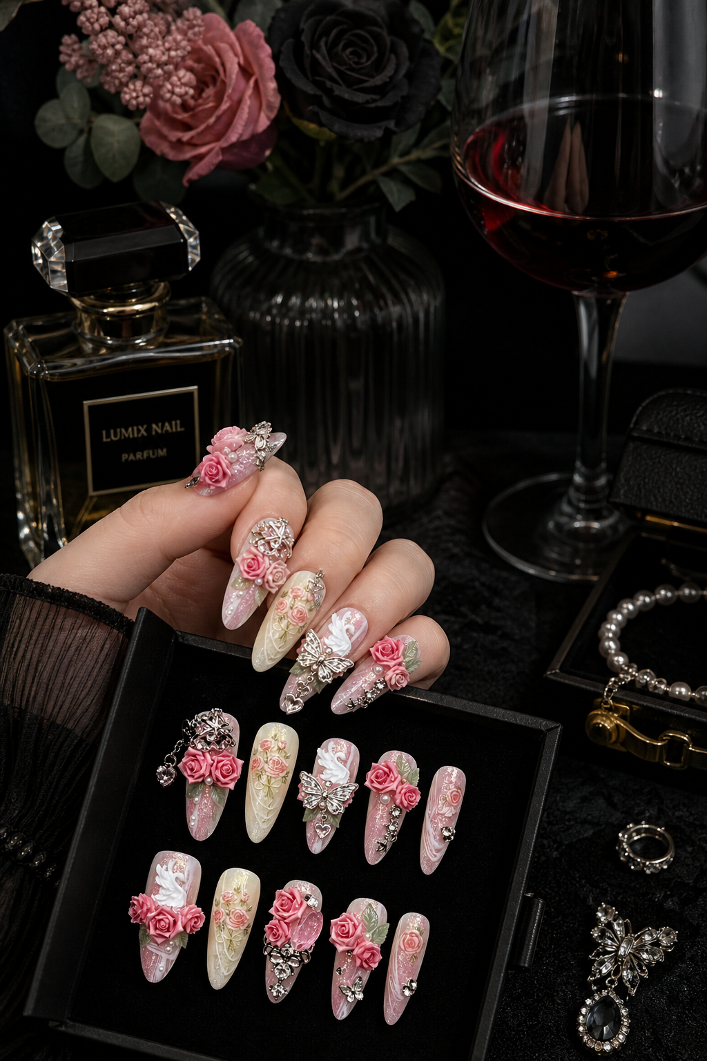 Roseate Reverie | LUMlix Haute Nail