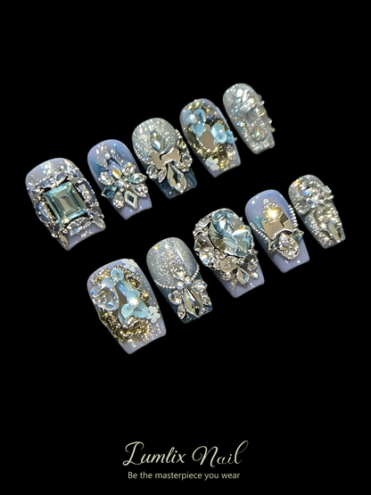 Aqua Celestia | LUMlix Haute Nail
