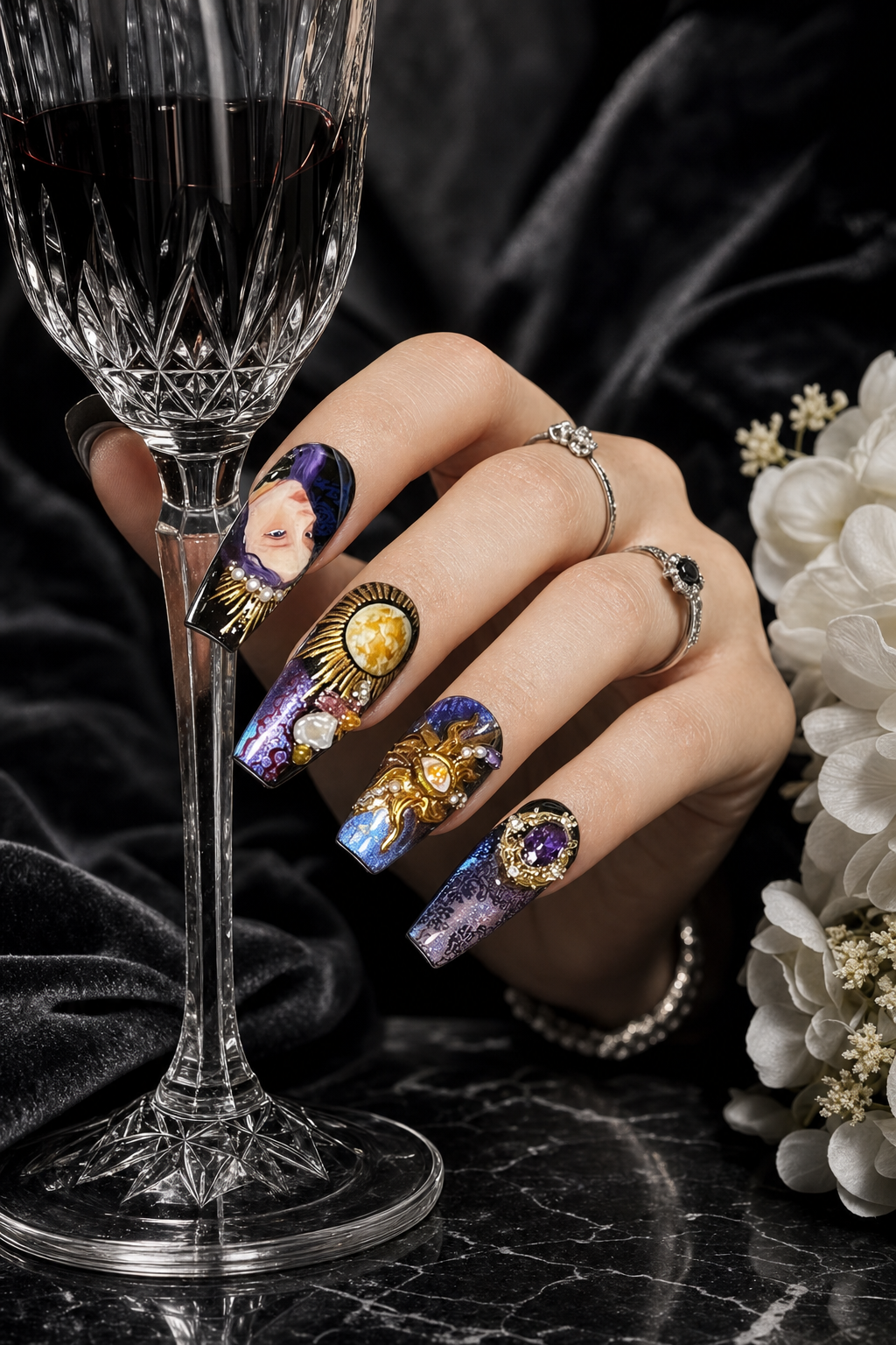 Celestial Alchemy & The Mystic Gaze | LUMlix Haute Nail