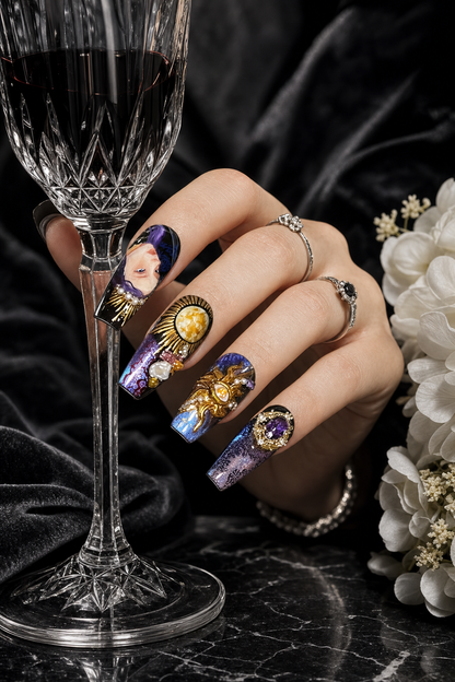 Celestial Alchemy & The Mystic Gaze | LUMlix Haute Nail